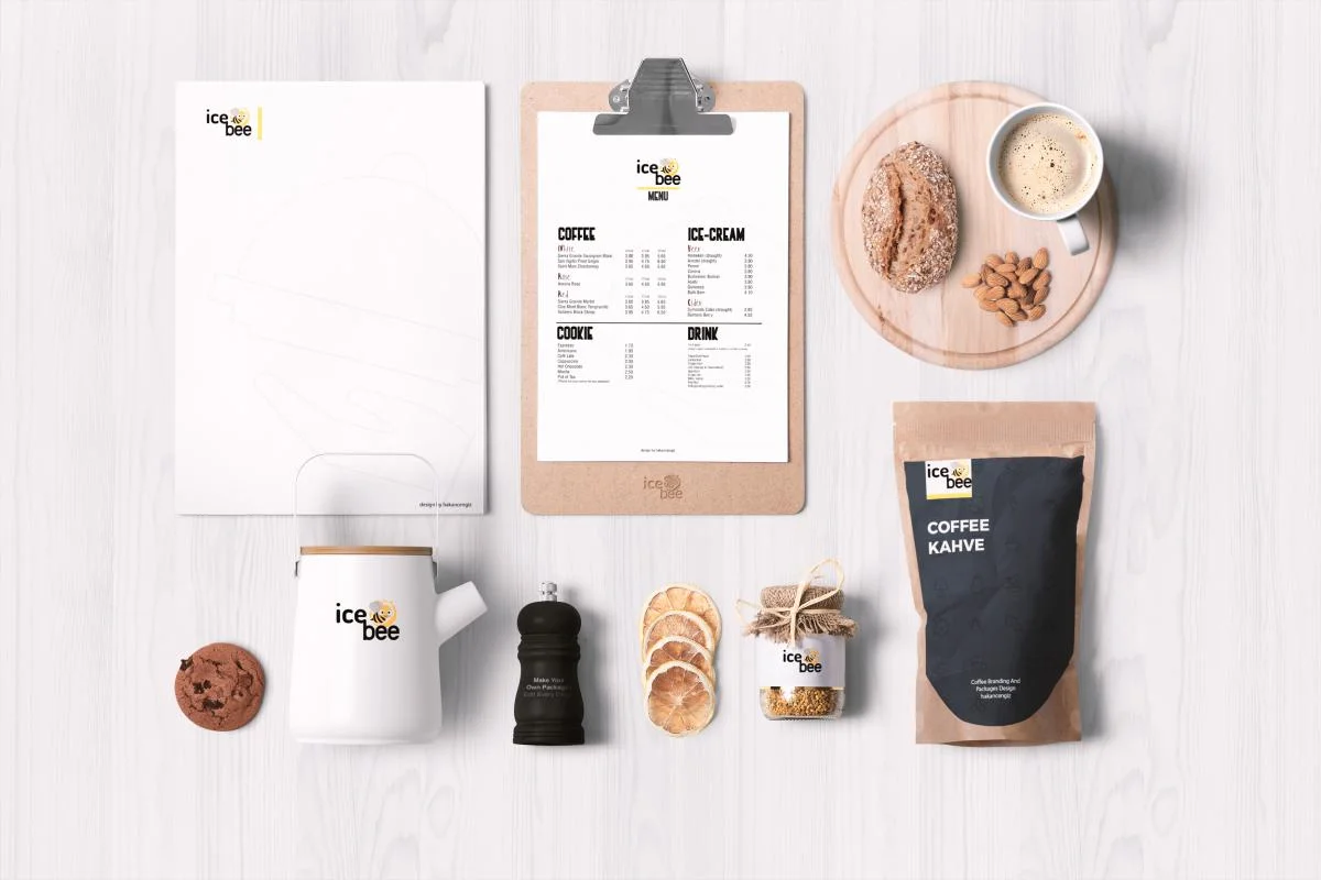 Ice Bee Gelato – Konsept fotoğrafı 5